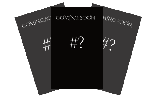 Drei schwarze Buchcover mit Fragezeichen.